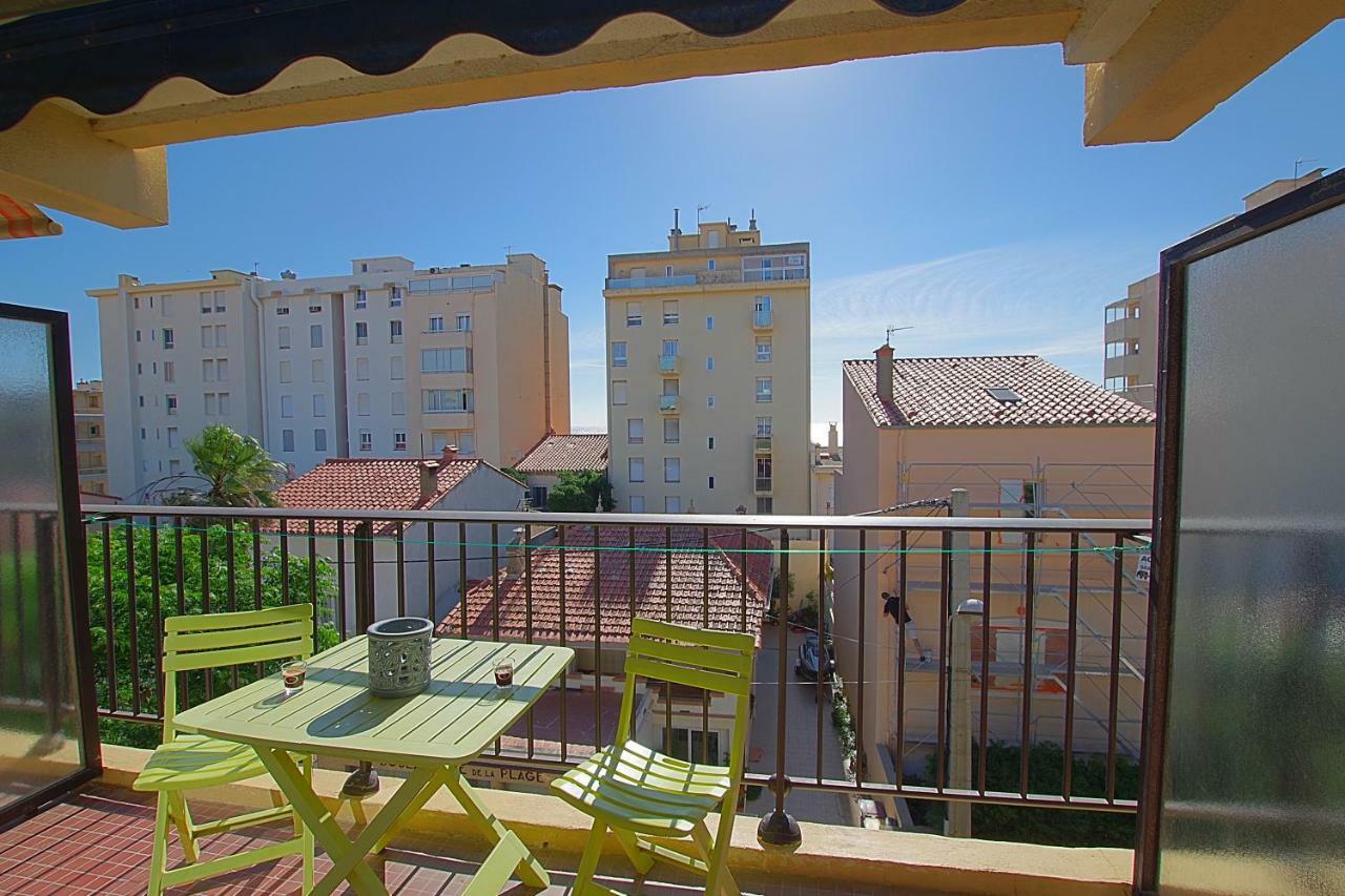 Beau studio à 1 minute de la plage Canet Exterior foto
