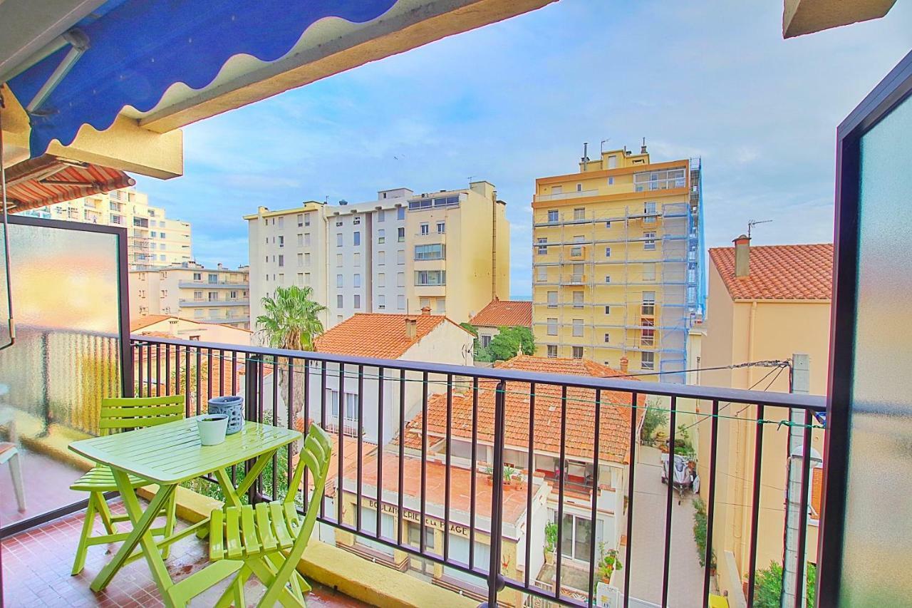 Beau studio à 1 minute de la plage Canet Exterior foto