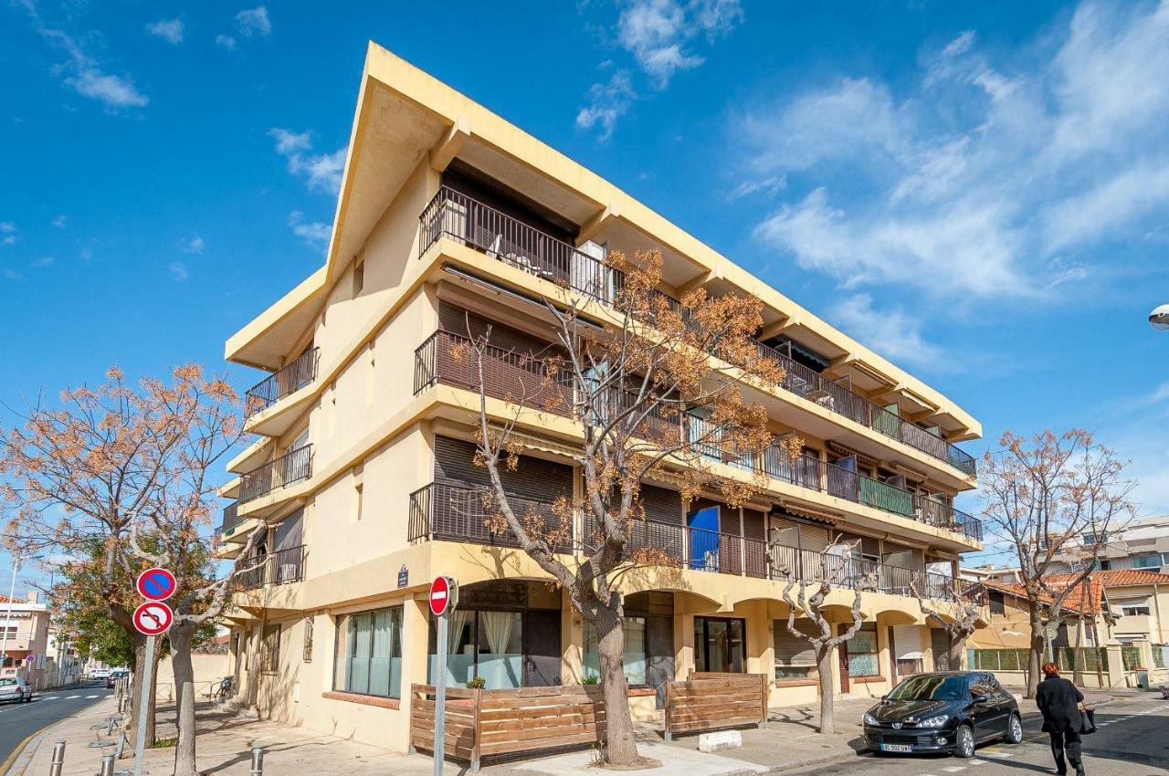 Beau studio à 1 minute de la plage Canet Exterior foto
